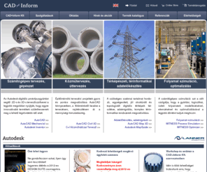 cadi.hu: AutoCad, térinformatika, gépészeti tervezés, witness - cadi.hu
AutoCad alkalmazások, és az Autodesk térinformatika forgalmazója a Cad Inform Kft. Gépészeti tervezés - inventor, a witness folyamat szimulációs szoftver.
