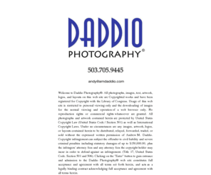 daddio-photography.com: Daddio Photography
Andy Daddio Photography Portfolio, Andrew M. Daddio, Andrew Daddio Professional Commercial Photographer