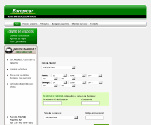 europcar.com.ar: Europcar rent a car Argentina, alquiler
Europcar rent a car Argentina. Buenos Aires. Europcar. alquiler de coches. Alquiler de autos.