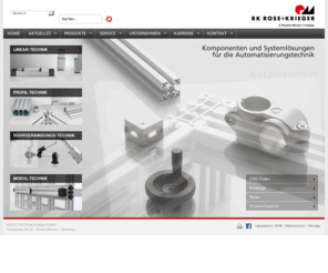 lightclamps.com: Klemmstücke, Klemmelemente, Aluminium Profile, Profil Montagesysteme, Lineareinheiten, Linearführungen, Hubsäulen, Elektrozylinder, Kettenförderer, Industriebaukasten - RK Rose+Krieger
RK Rose+Krieger bietet Komponenten und Systemlösungen für Maschinenbau, Betriebsmittelbau, Automotive, Luft- und Raumfahrt, Energietechnik, Medizintechnik, Wissenschaft u.v.m.