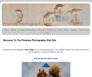 pinsharpphotography.co.uk: Welcome to  Pinsharp Photography, Nigel Housden - Photographer
 nature photographer, pinsharp photography wildlife photo prints, greetings cards, calendars, linen bags and commissions, nigel housden posters alan titchmarsh