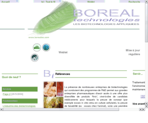 borealtec.com: Borealtec - Technologies biologiques
Traitements biologiques pour l’environnement, la maintenance et l’hygiène