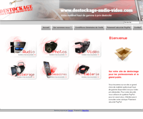 destockage-audio-video.com: Destockage Audio - Destockage Vidéo
Retrouvez un grand choix de matériel Audio (Enceint, ampli, ...) et Vidéo (écran plat, télé, lecteur DVD) à prix destocké