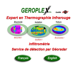 geroplex.com: Geroplex - Expert en thermographie infrarouge - Infrared thermography expert
Une inspection par thermographie infrarouge permet de d