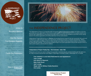 independenceproject2016.net: The Independence Project
The Independence Project is a cooperative effort among the Lightfoot Endowment Foundation and national, local and grassroots non-profit organizations that commit to partner together to assist individuals and communities establish their independence.