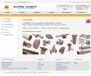 alprovught.nl: metselprofielen
Metselprofielen, metselprofiel, ABV ALPRO VUGHT BV, PVC Buizen, PVC buis, Straatkolken, vloerputten, douchegoot, put