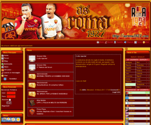 asroma1927.com: Lupa Giallorossa - AS ROMA 1927 FORUM http://asroma1927.forumcommunity.net
Il miglior sito romanista dove potete essere aggiornati 24ore su 24