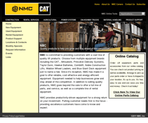 nmcmh.com: Quality New and Used Material Handling Equipment: Nebraska Lift Systems
Nebraska Lift Systems provides its customers a wide selection of quality material handling products, from manufacturers such as Cat, Mitsubishi, and Taylor Dunn.