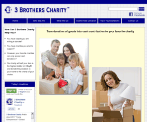 threebrotherscharity.org: 3 Brothers Charity - Making Charitable Donations Easy
3 Brothers Charity - Pacific Grove, California, Making Charitable Donations Easy