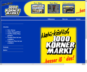 1000koernermarkt.de: 1000 Krner Markt - ...besser i` das!
