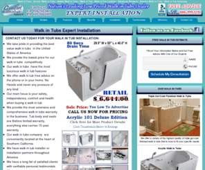 comfortwalkintubs.com: Walk in Tubs : Walk in Showers : Safety Tub : Walk in Bathtub : ComfortWalkinTubs.com
Looking for walk in tubs, walk in showers, safety tub, walk in bath or more! Our bathtubs are produced to the highest quality and safety standards, ensuring independence, safety, and comfort. We also offer professional installation services. Call us today at 888-399-1211.