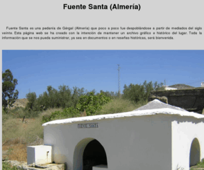 fuente-santa.com: Página WEB de Fuente Santa
Fuente Santa en Almeria