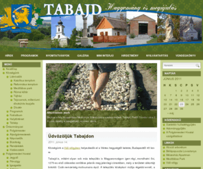 tabajd.hu: Tabajd Község - Kezdõlap
Tabajd