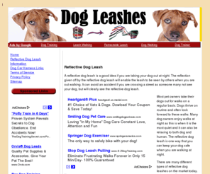 doggoneleash.com: Dog Leashes Article
News & Information about Dog Leashes at dog leashes