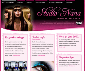 studio-nana.com: Studio NANA
Frizerski Studio Nana Bijeljina