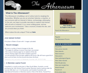 the-athenaeum.org: Welcome to The Athenaeum
