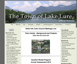 townoflakelure.com: The Town of Lake Lure Official Website
