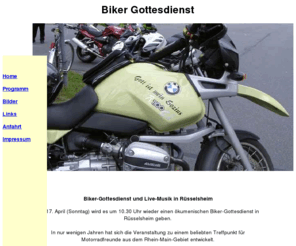 biker-gottesdienst.net: biker - Gottesdienst Matthäus Gemeinde Rüsselsheim
