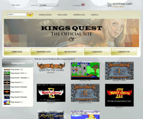 kings-quest.net: Kings Quest, The Ofiicial Site
Kings Quest :  - King Quest 1 King Quest 2 King Quest 3 King Quest 4 King Quest 1 Remake King Quest 2 Remake King Quest 3 Remake King Quest 1 VGA kings quest, romancing the stones, kings quest downloads, kings quest download, download kings quest, kings quest heir today gone tomorrow, kings quest walkthrough