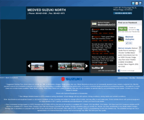 newcoloradosuzuki.com: Medved Suzuki North Official Suzuki Dealer Website
Welcome to the website of Suzuki auto dealer Medved Suzuki North