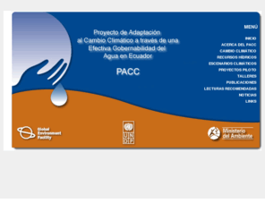 pacc-ecuador.org: PaccEcuador - HOME
pacc ecuador Proyecto de adaptación al cambio climático paccecuador