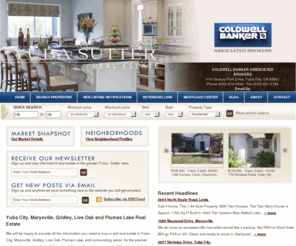 coldwellbankertva.com: Yuba City Real Estate - Yuba Homes - Marysville CA Real Estate
Yuba City Real Estate. Find the best CA Real Estate Listings with Realtors representing Yuba City, Marysville California Homes for Sale.