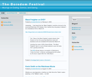 crinklink.com: The Boredom Festival
