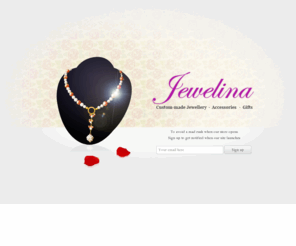 jewelina.com: Jewelina: Custom made Jewellery, Accessories and Gifts
Custom made Jewellery, Accessories and Gifts