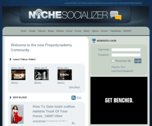 propertycademy.com: socializer
niche social network