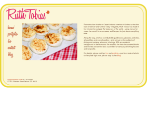 ruthtobias.com: Ruth Tobias
Deconstructing the Denver dining scene, dish by dish.