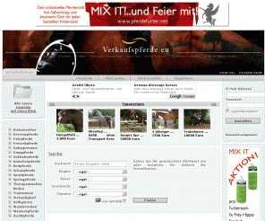 verkaufspferde-24.com: Pferde kaufen und verkaufen im Pferdemarkt Verkaufspferde.eu
Online Pferdemarkt und Handel