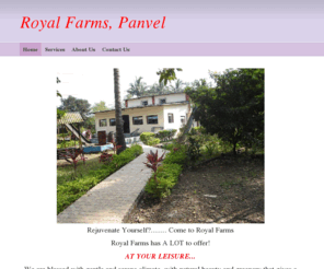 royalfarms.org: Royal farms - Home
Rejuvenate Yourself?........ Come to Royal FarmsRoyal Farms has A LOT to offer! AT YOUR LEISURE...We are blessed with gentle and serene climate, with natural beauty and greenery that gives a calming effect on oneself.