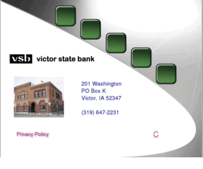 victorstatebank.com: Home
Victor State Bank access to Internet Banking