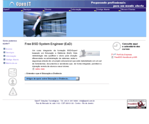 openit.com.br: OpenIT SoluÃ§Ãµes TecnolÃ³gicas -
OpenIT - Preparando profissionais para um mundo aberto