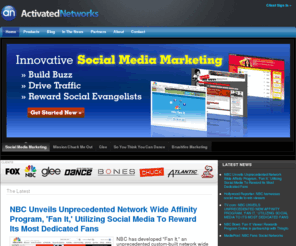 thingfo.com: Home | Activated Networks
Activated Networks builds innovative social media marketing solutions.