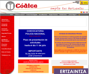 asociacionnova.com: Códice Cantabria - Centro de Estudios
academia,cursos,oposiciones,formacion ocupacional,academia policia nacional, policia local,guardia civil, academia vigilantes, academia guardia civil, academia instituciones penitenciarias,proyectos igualdad oportunidades,formacion igualdad,prevencion de victimas de genero