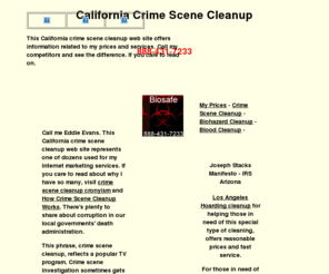 california-crime-scene-cleanup.com: California Crime Scene Cleanup
California Crime Scene Cleanup