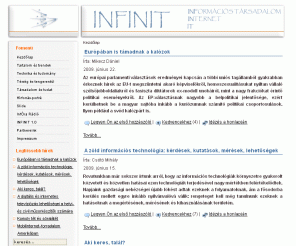 infinit.hu: INFINIT hírlevél | A többi hárommilliárd | Kedvencekhez, Hozzászóló, Idézés, Elsõ, Legyen
Immár afrikai nézõpontból is megismerhetjük az O3b Networks kezdeményezését, amelynek az a &ndash; kispályásnak nem mondható &ndash; célkitûzése, h...