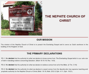 nephitechurchofchrist.org: Home
