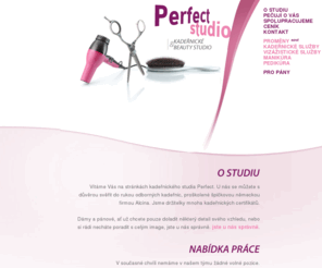perfektnistudio.cz: Studio Perfect - kadeřnictví pánské i dámské, kosmetika, manikúra, pedikúra, P-Shine
Studio Perfect