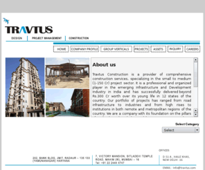 travtus.com: :: Travtus :: Construction, Infrastructure, Project Management
