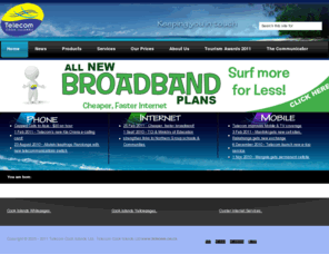 telecom.co.ck: Telecom Cook Islands Ltd.
Telecom Cook Islands Ltd.