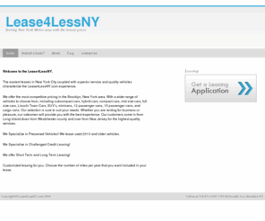 lease4lessny.com: Lease 4 Less NY
Car Leasing Van Leasing