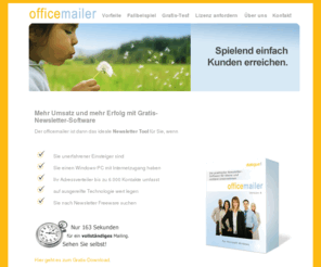 officemailer.com: Gratis Newsletter-Software | Gratis Newsletter Tool
gratis Newsletter Software und newsletter freeware | kostenlos newsletter-tool