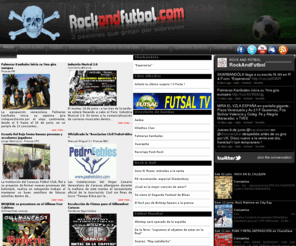 rockandfutbol.com: :::Rock And Fútbol::: 2 Pasiones que Gritan por Sobrevivir
Rock And Fútbol, es una revista digital creada con la finalidad de publicar conciertos de Ska, Reggae, Punk y Rock, así como exposiciones y dar a conocer a varios artistas