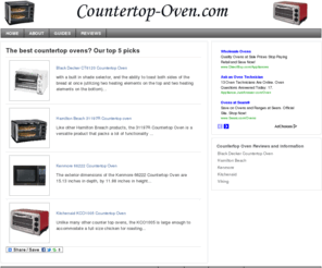 countertop-oven.com: Countertop Oven reviews and guides
Reviews and guides for countertop ovens