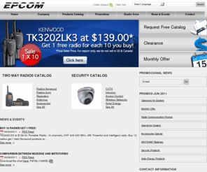 epcom.net: Two Way Radios Kenwood Icom Radio Repeaters Distributor | EPCOM El Paso | Texas.
Two way radios distributor. Epcom EL Paso is the biggest distributor of two way radios equipment in the world with offices in San Diego, Miami, and El Paso Texas in the US.