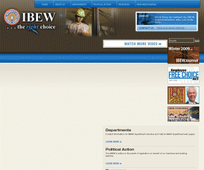 ibew.org: International Brotherhood Of Electrical Workers - Int'l Office
