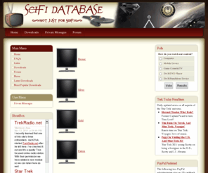 scifidbs.info: Sci-Fi Database - Home
