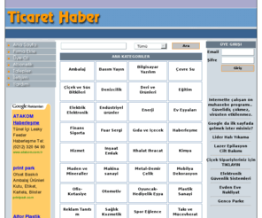 ticarethaber.com: 
ticaret rehberi firmalar rehberi ankara rehberi ticaret rehberi istanbul rehberi izmir rehberi 